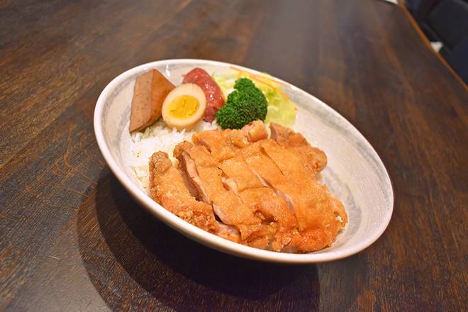 Chicken Cutlet Rice 炸雞排飯